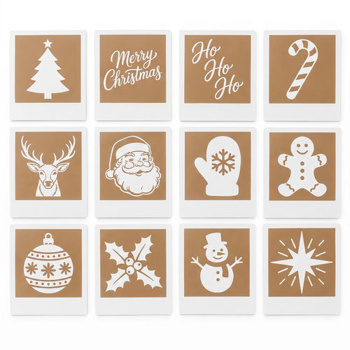 FREE Christmas Stencil Collection